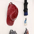 2 Pieces Adjustable Door Cap Rack Closet Hanging Cap Organizer Hanging Cap Keeper Baseball Cap Holder Hanging Cap Hook Organizer Cap Hat Display Rack with Hooks Door Hat Storage Hanger (White)