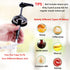 Mason Jar Syrup & Honey Dispenser Pump Lids for Regular Mouth (2 Pack), Airtight & Leak-Proof Kitchen Food Grade Coffee Syrup dispenser Pump (Jar Not Included)