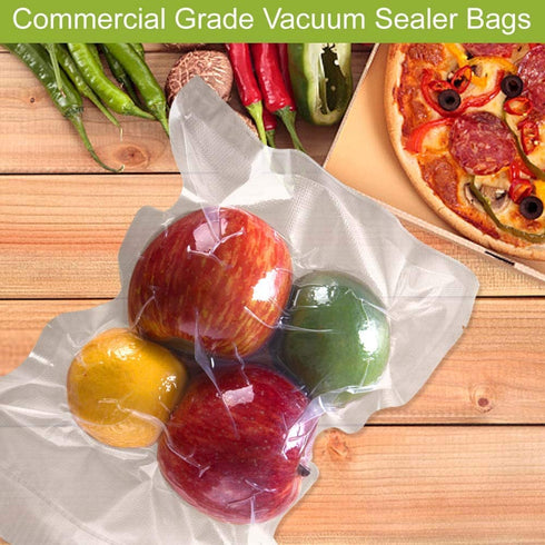 VacYaYa 200 Pint Size 6 x 10 Inch Vacuum Sealer Freezer Storage Machine Bags for Food ,Vac Seal a Meal Bags with BPA Free and Commercial Grade Sous Vide Vaccume Seal Safe PreCut Bag
