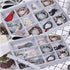 Stackable Jewelry Trays Organizer Trays for Drawer Earring Necklace Bracelet Ring Display Organizer (12grid)