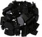 RDEXP 50Pcs Plastic Bed Slat End Caps Holders Replacement for Holding and Securing 5.4x0.9cm Wooden Slats Bed Base Black