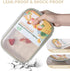 Bento Box,Bento Box Adult Lunch Box,Ideal Leak Proof Lunch Box Containers,Moms Choice Kids Lunch Box,No BPAs and No Chemical Dyes,Microwave and Dishwasher Safe Bento Lunch Box by MISS BIG (White, L)