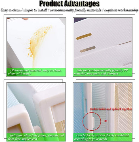 Shoe Organizer for Closet Organizer Bins Plastic Box Shoe Storage Boxes Clear Stackable Clear Shoe Storage Boxes Bathroom Organizer Bins Pantry Organizer Bins Under Bed Shoe Organizer (2PCS)