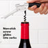 OXO Steel Double Lever Waiter's Corkscrew,Silver/Black,1 CT