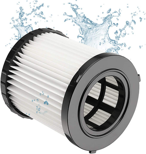 isinlive DCV5801H Hepa Replacement Filter Compatible for DeWalt DCV580 & DCV581H Wet Dry Vacuum