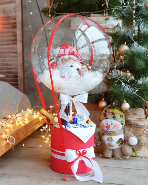 HappyBoom 10-Pack 20" Big Transparent Bobo Balloons - Large Clear PVC Bubble Balloons for Birthday, Bridal Shower, Centerpieces, Party Christmas, LED Decorations, Indoor and Outdoor Decoration.