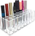 byAlegory Acrylic Eye Mascara Organizer Beauty Makeup Holder 24 Space Organization Container Storage For Tall Tubes Refillable Container - Clear
