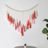 SOONOW Boho Wall Decor Large Macrame Tassel Wall Hanging for Nursery Bedroom Decor
