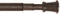 Zenna Home Easy to Install Adjustable Tension Smart Window Curtain Rod, 28 inches to 66 inches, Oil Rubbed Bronze