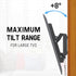 Mounting Dream Tilting TV Wall Mount for Most 37-70 Inches Flat Screen TVs, TV Mount - Wall Mount TV Bracket up to VESA 600x400mm and 132 lbs - Easy to Install on 16", 18", 24" Studs
