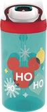 Zak Designs Disney Kids Water Bottle with Straw and Built in Carrying Loop Made of Durable Plastic, Leak-Proof Design (16 oz, Mickey Mouse)