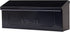 Gibraltar Mailboxes Townhouse Small Capacity Galvanized Steel Black, Wall-Mount Mailbox, THHB0001