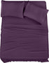 Utopia Bedding King Bed Sheets Set - 4 Piece Bedding - Brushed Microfiber - Shrinkage and Fade Resistant - Easy Care (King, Purple)