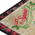 Winter Snowman Kitchen Rug Christmas Tree Gift Plaid Floor Comfort Mats Bath Rugs Entryway Welcome Non Slip Area Rug for Bedroom Living Room Doormats Home Decor 39" X 20"