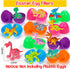 36PCS Dinosaur Bulk Toys Dinosaurs Pinata Goodie Bags Stuffers Easter Egg Fillers Treasure Box Mini Toys Dino Desk Pets Classroom Prizes for Kids Birthday Party Favors for Boys Girls Cupcake Toppers