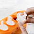 Tovolo Dino Ice Pop Molds, Flexible Silicone, Easily-Removable, Dishwasher Safe, Set of 4 Popsicle Makers with Sticks