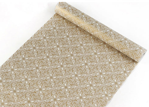 Glow4u Self Adhesive Decorative Contact Paper Shelf Liner for Kitchen Cabinets Drawer Dresser Shelves Wall Arts and Crafts Decor 17.7x78.7 Inches