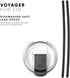 Simple Modern Travel Coffee Mug Insulated Stainless Steel Thermos Cup Voyager with Straw and Clear Flip Lid 24oz (710ml) Tumbler, -Deep Ocean