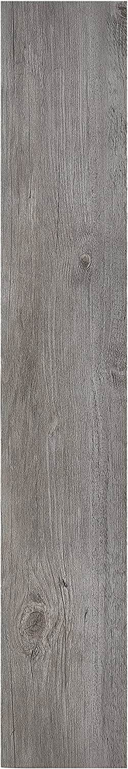 Achim Home Furnishings Achig VFP1.2GO10 Nexus 1.2Mm Vinyl Floor Planks, 6 Inches x 36 Inches, Light Grey Oak, 10 Count