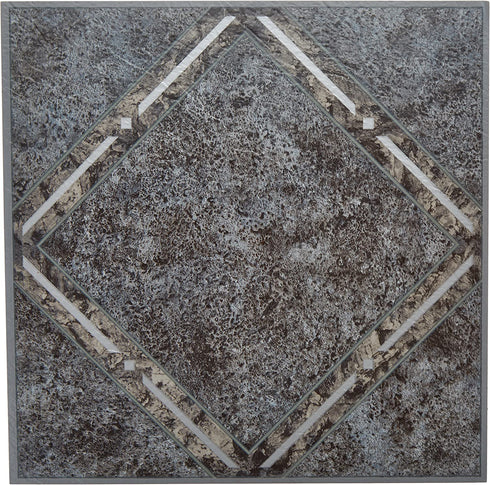 Achim Home Furnishings FTVGM33420 Nexus Self Adhesive Vinyl Floor Tiles, Metallic Diamond, 12 x 12-Inch, 20-Pack, Megallic Marble, 20 Sq Ft