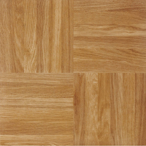 Achim Home Furnishings Achig FTVWD23220 Nexus Oak Parquet, 12 Inch x 12 Inch, Self Adhesive Vinyl Floor 232, 20 Tiles, Count