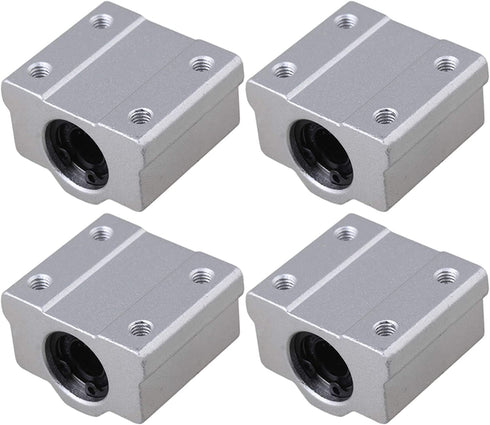 BQLZR SCS8UU Linear Motion Ball Bearing CNC Slide Bushing 34.5mm Length Pack Of 4