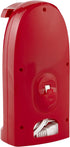 IMUSA USA Electric Can Opener with Bottle Opener and Knife Sharpener, Red