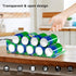 Atopov Set of 2 Refrigerator Organizer Bins Fridge Organizer Freezer Pantry Organization and Storage, Beverage, Canned Food Container Bin for Refrigerator (2)