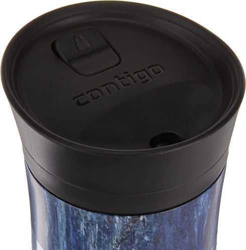 Contigo Coffee Couture Autoseal Vacuum-Insulated Travel Mug, 14oz, Blue Slate