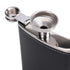 Suwimut 4 Pack Hip Flask for Liquor, 8 oz Stainless Steel Leakproof Leather Cover Pocket Flask with Funnels for Men Drinking Alcohol, Whiskey, Rum and Vodka
