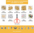 6000Pcs Clay Beads Kit, Heishi Beads for Jewelry Making, 24 Colors Flat Beads 6mm Polymer Clay Spacer Beads, Necklace Bracelet Making Kit with Pendant Charms Kit, Letter Beads, Fruit Beads, Jump Rings