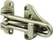 Defender Security U 11316 Swing Bar Door Guard With High Security Auxiliary Lock, Satin Nickel Finish, 1-Pack