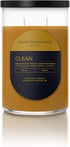 Manly Indulgence Clean Scented Jar Candle, Large, Goldenrod
