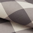 Set of 6 Grey White Buffalo Plaid Placemats, Farmhouse Dining Table Decorations (13 x 17 in)