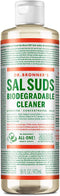 Dr. Bronner's - Sal Suds Biodegradable Cleaner (16 Ounce) - All-Purpose Cleaner, Pine Cleaner for Floors, Laundry and Dishes, Concentrated, Cuts Grease and Dirt, Powerful Cleaner, Gentle on Skin