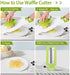 Mandoline Slicer for Kitchen Mandolin Slicing Tool 6 in 1 Vegetable Mandoline Slicer Cutter Chopper Grater Slicers for Fruits Vegetables Julienne Carrot Cucumber Sweet Potato Chip Slicer Thin