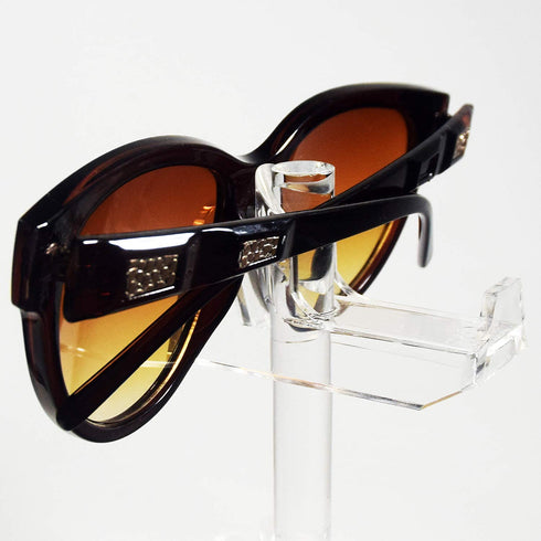 Mooca 2 Set Piece Acrylic Eyeglasses Frame Riser Display Stand Sunglasses Rack Sunglasses Rack Holder Acrylic Eyewear Display (4 Frames for Each Holder)