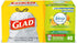 Glad Tall Kitchen Drawstring Trash Bags - OdorShield 13 Gallon Grey Trash Bag, Febreze Citrus and Zest - 40 Count