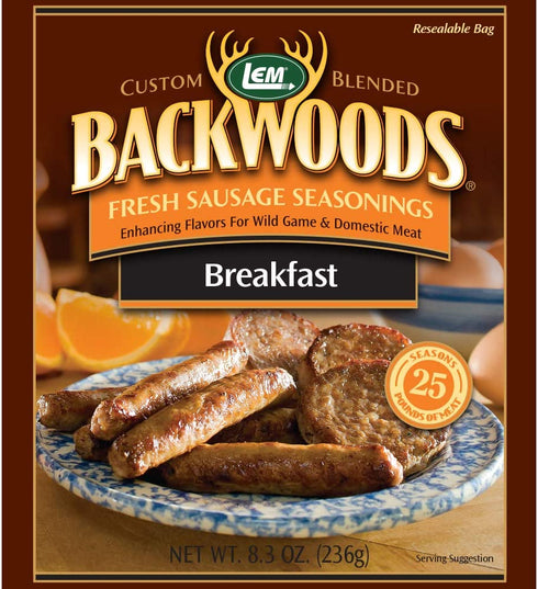 LEM Backwoods Breakfast Fresh Sausage Seasoning