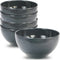 Reston Lloyd 6pc Melamine Set Soup/Cereal Bowl, Gray