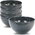 Reston Lloyd 6pc Melamine Set Soup/Cereal Bowl, Gray