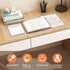 NATRKE Clear PVC Desk Protector Pad, 1.5mm Thick 16 x 32 Inch Transparent Non-Slip Desk Writing Mat for Home, Office