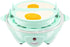 Elite Gourmet EGC007M Rapid Egg Cooker, 7 Easy-To-Peel, Hard, Medium, Soft Boiled Eggs, Poacher, Omelet Maker, Auto Shut-Off, Alarm, 16-Recipe Booklet, BPA-Free, Mint