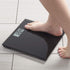 InstaTrack Large Display Digital Bathroom Scale with Step-On Technology in Black, Accurately Measures up to 400 Pounds