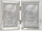 Lawrence Frames 11635D Lawrence Metals Frame, 3.5x5 Double, Silver