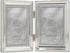 Lawrence Frames 11635D Lawrence Metals Frame, 3.5x5 Double, Silver