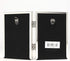 Lawrence Frames 11635D Lawrence Metals Frame, 3.5x5 Double, Silver