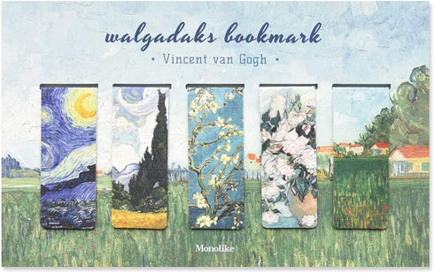 Monolike Magnetic Bookmarks Vincent Van Gogh, Set of 5