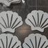 TOPBATHY 24PCS Bathtub Sticker Skid Proof Sea Shell Shaped Bathtub Decal Bathing Shower Safety Floor Sticker Bathroom Slip Solutions