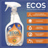 Earth Friendly Products ECOS Window Cleaner with Vinegar, 22-Ounce, (Pack of 3)
